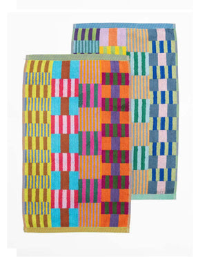 Tulip Quilt #75 - 2er Set Gästehandtücher