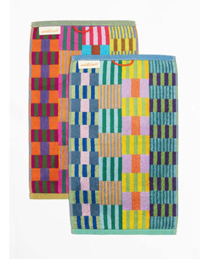 Tulip Quilt #75 - 2er Set Gästehandtücher