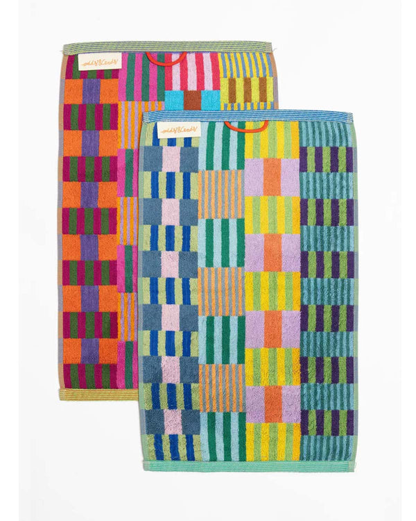 Tulip Quilt #75 - 2er Set Gästehandtücher