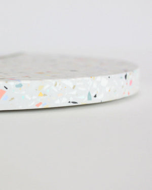 Untersetzer Terrazzo Grau XL