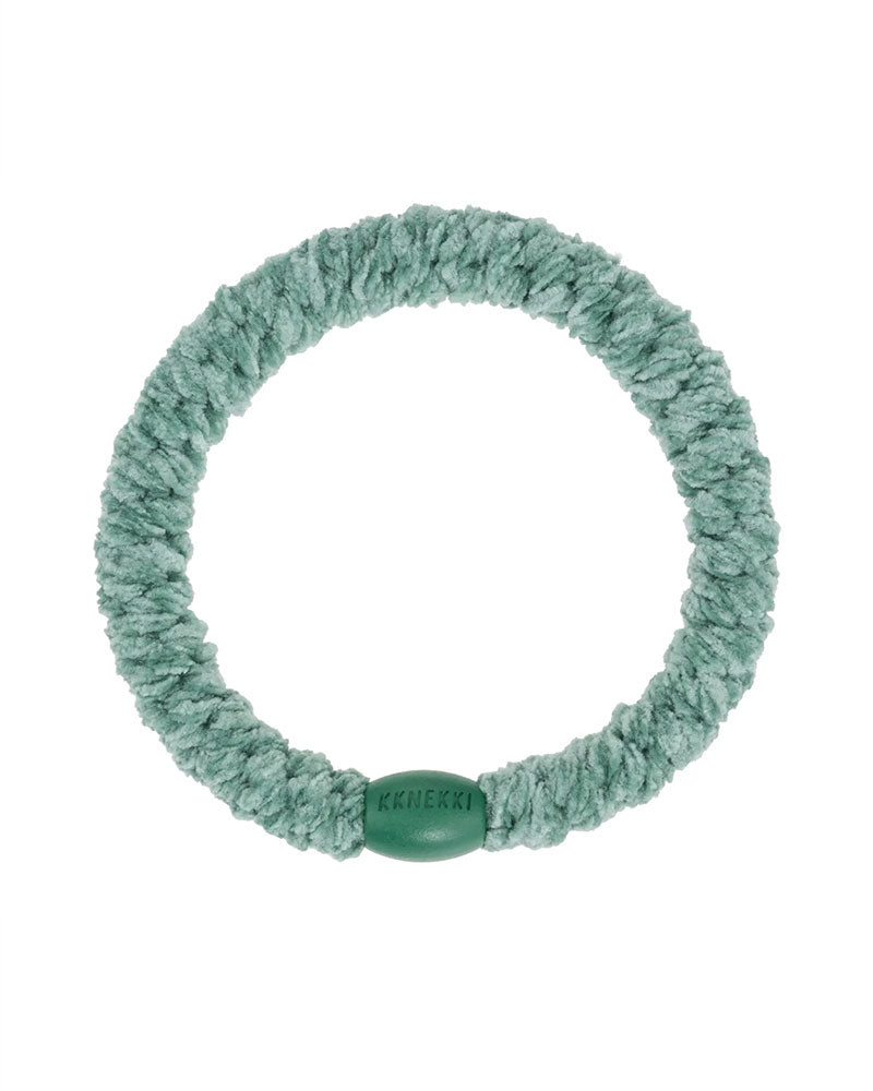Kknekki Haargummi Velvet Faded Green