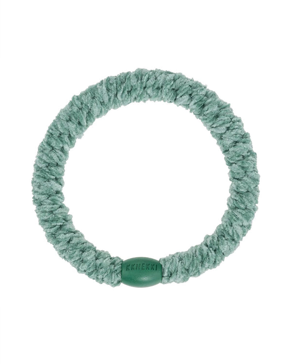 Kknekki Haargummi Velvet Faded Green