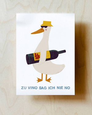 Vino Postkarte
