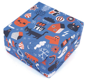 Human Empire Vintage Geschenkpapier