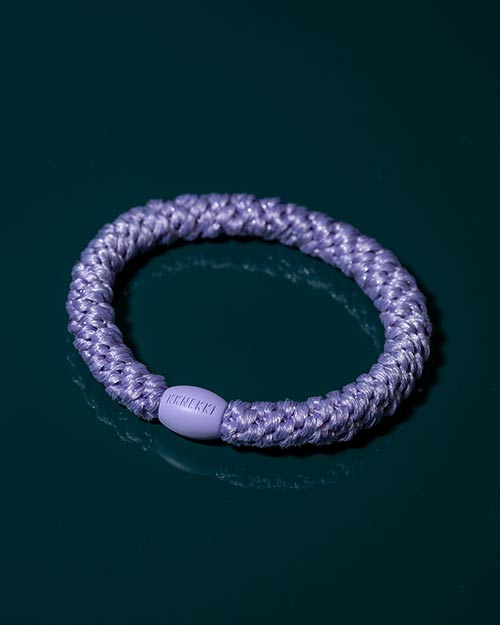 Kknekki Haargummi Violet Glitter