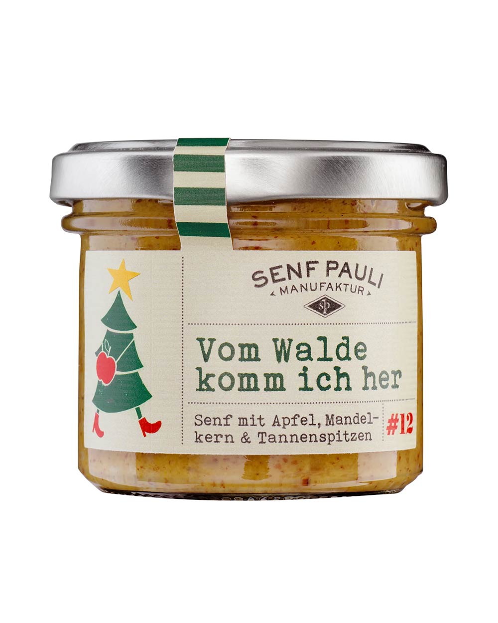 Vom Walde komm ich her: Senf mit Apfel, Mandelkern & Tannenspitzen
