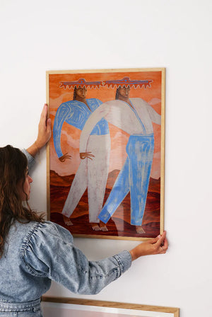 Walking Unknown Poster - Camille Jouarre (50x70cm)