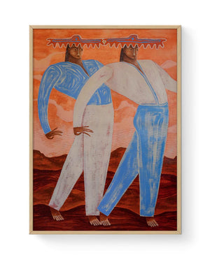 Walking Unknown Poster - Camille Jouarre (50x70cm)