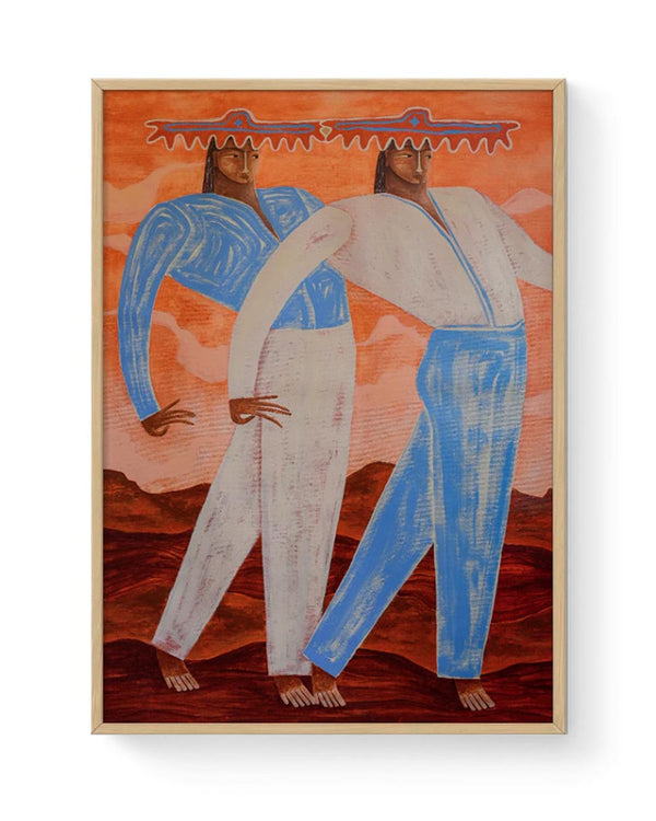 Walking Unknown Poster - Camille Jouarre (50x70cm)