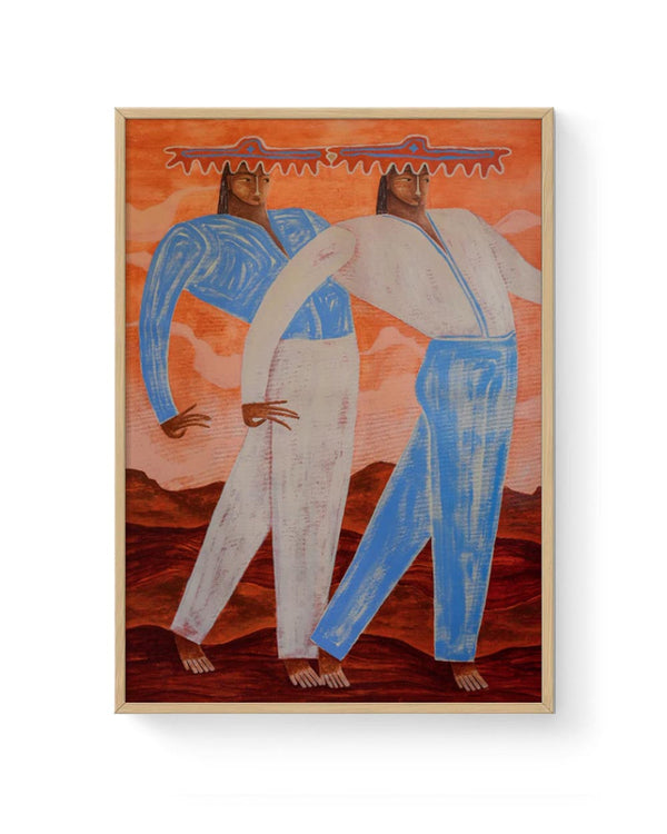 Walking Unknown Poster- Camille Jouarre (30x40cm)