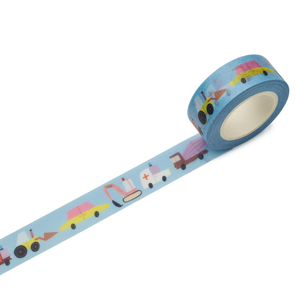 Washi-Tape Autos by Anna Katharina Jansen