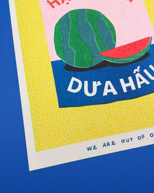 Dose mit Wassermelonenkernen Risodruck