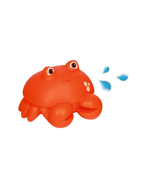 Kleine Wasserspritzfigur - Krabbe