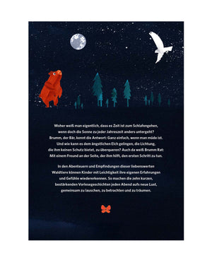 Wenn es Abend wird im Wald