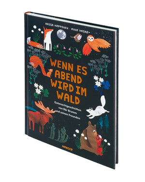 Wenn es Abend wird im Wald