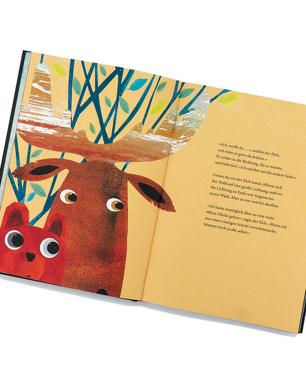 Wenn es Abend wird im Wald