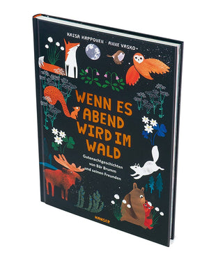 Wenn es Abend wird im Wald