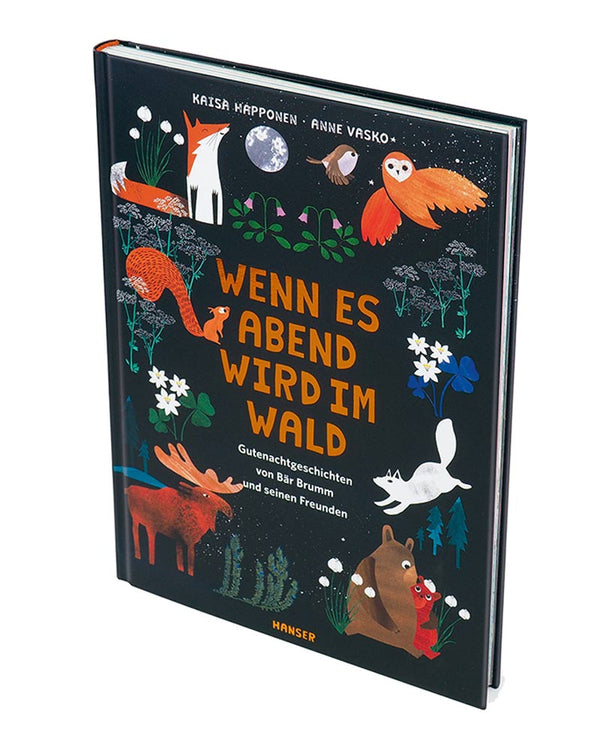 Wenn es Abend wird im Wald