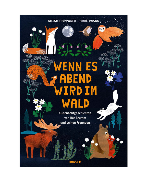 Wenn es Abend wird im Wald