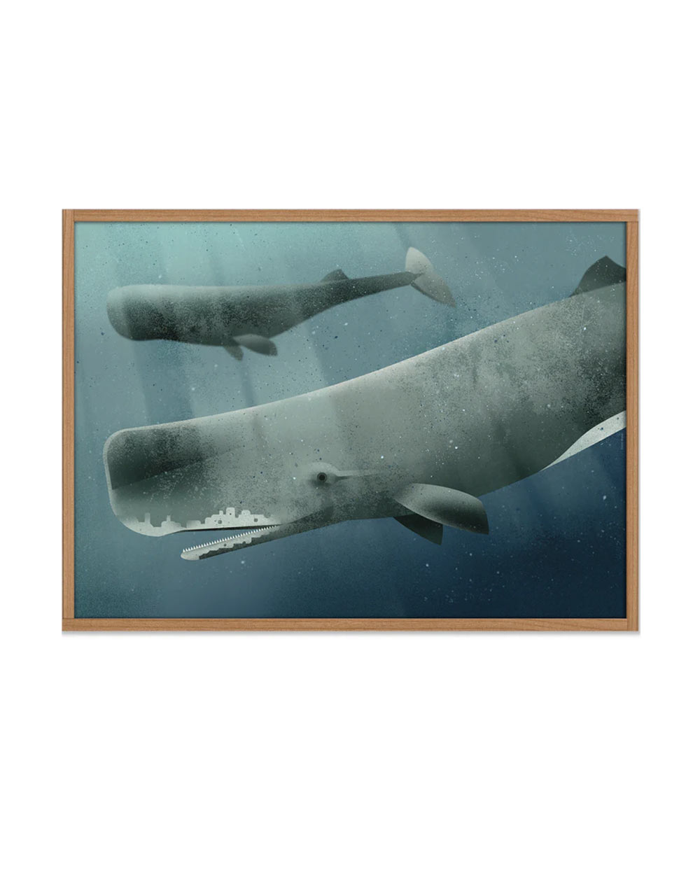 Whale #2 Poster (50 x 70 cm)