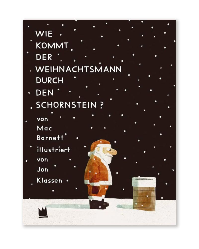 Wie kommt der Weihnachtsmann durch den Schornstein?