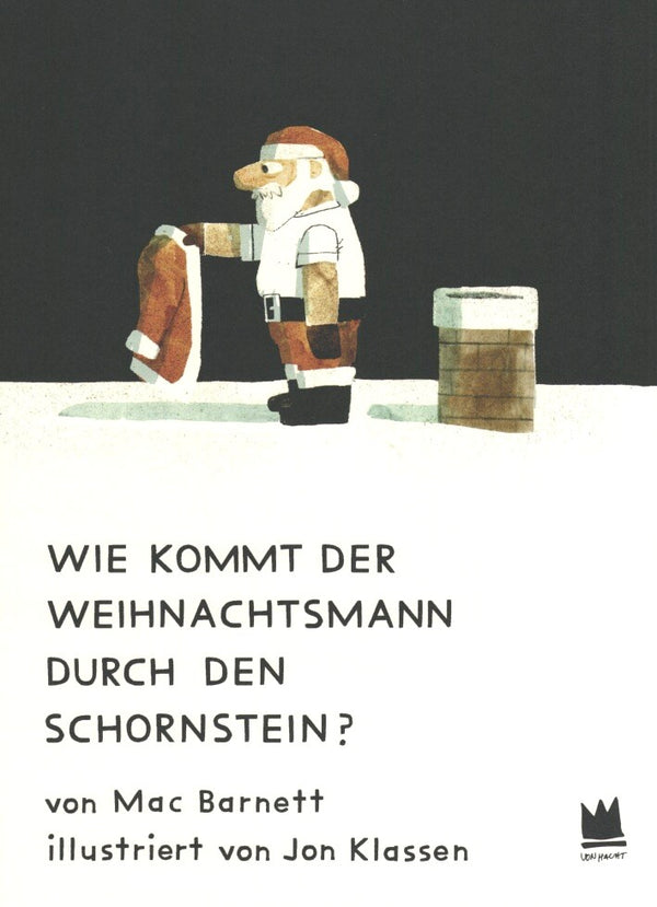 Wie kommt der Weihnachtsmann durch den Schornstein?