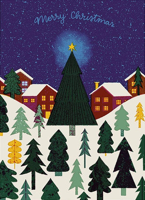 Winterlandschaft Postkarte