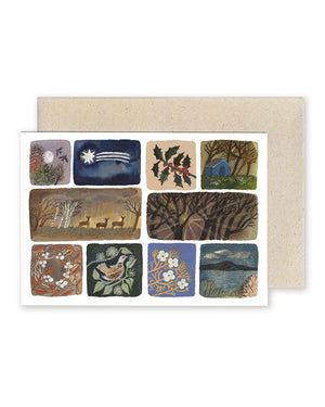 Winter Studies Klappkarte