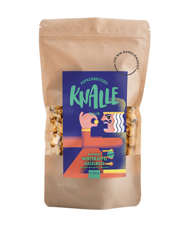 Popcorn Winterapfel Haselnuss Vegan & Saisonal Limitiert