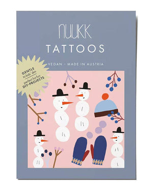 Vegane Tattoos Winterspaß by Anna Katharina Jansen