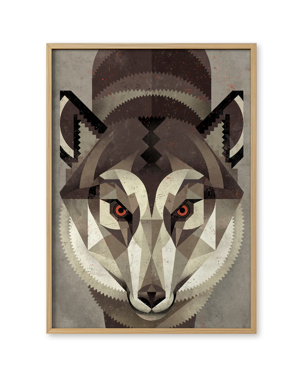 Wolf Poster (50 x 70 cm)