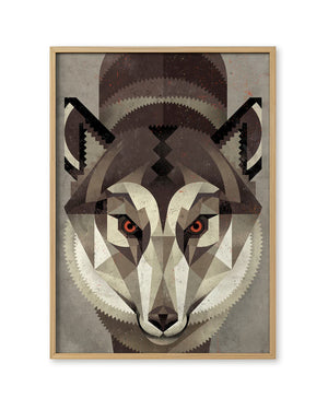 Wolf Poster (50 x 70 cm)