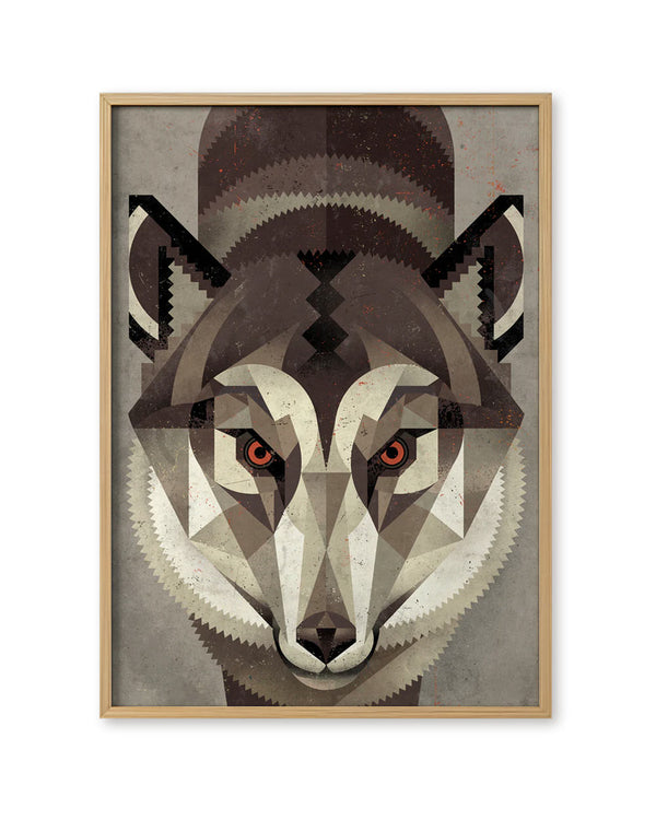 Wolf Poster (50 x 70 cm)