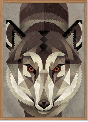 Wolf Poster (50 x 70 cm)