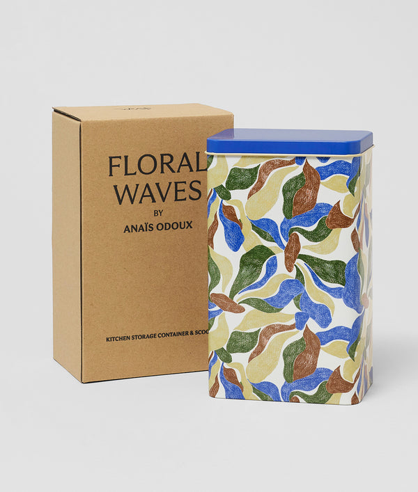 Wrap - Floral Waves Kaffeedose