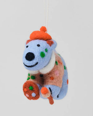 Wrap - Jackson Artist Dog Filzanhänger