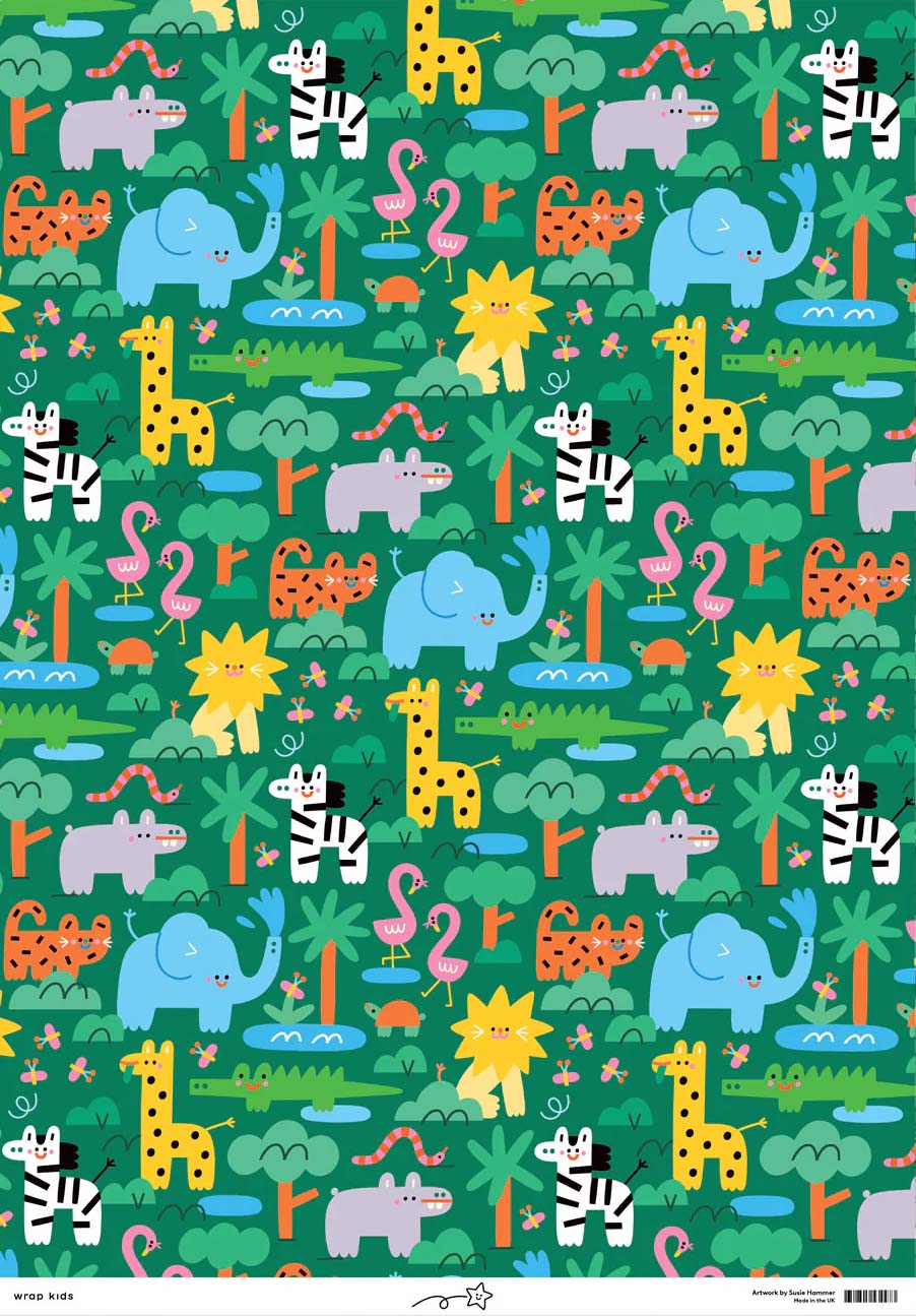 Jungle Geschenkpapier