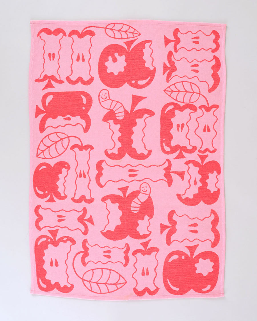 Wrap An Apple A Day Geschirrtuch