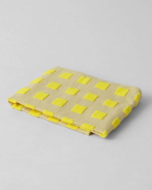 Geschirrtuch Squares Oat - Yellow