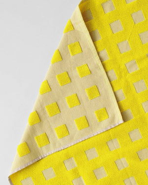 Geschirrtuch Squares Oat - Yellow