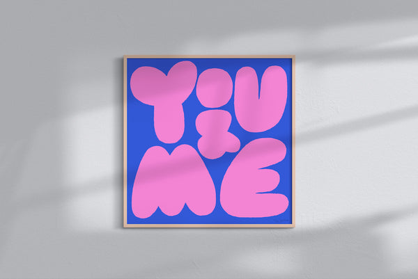 You & Me FineArt Print