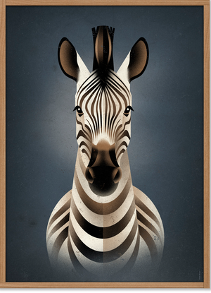 Zebra Poster (50x70cm)