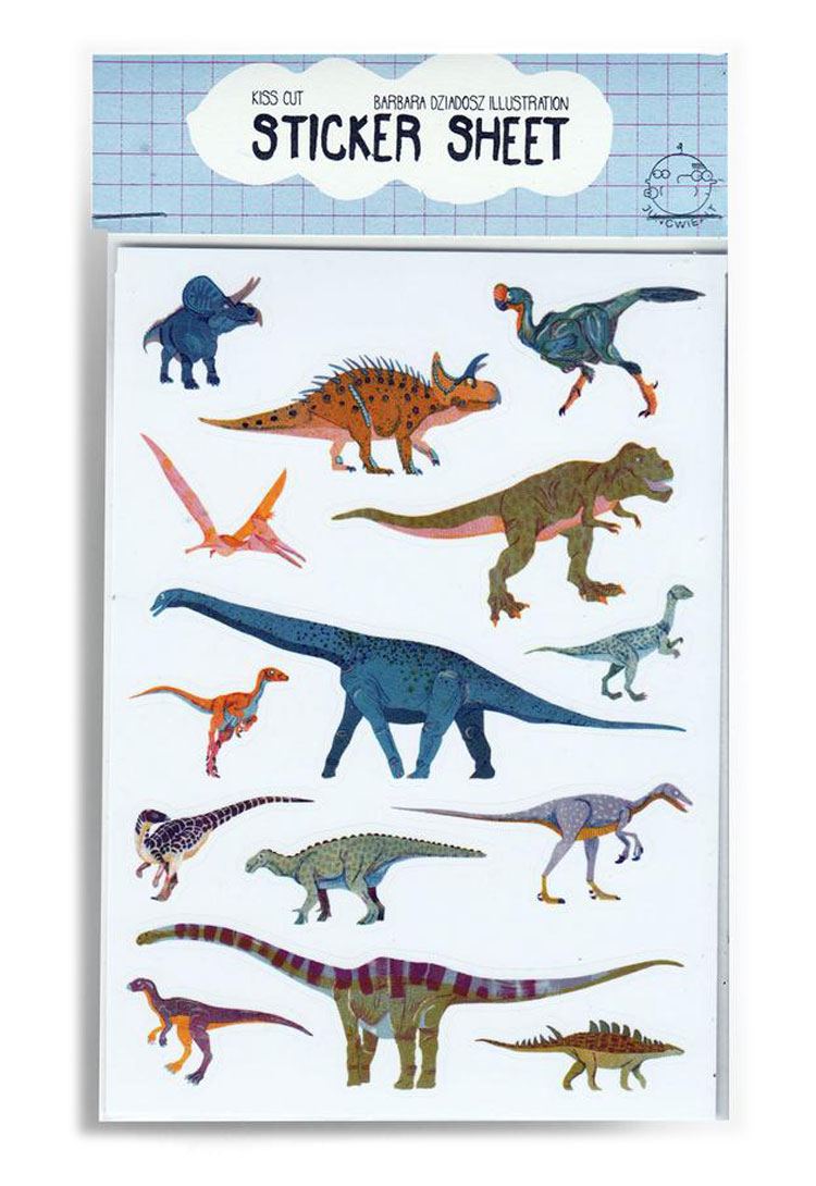 Dinosaur Sticker Set