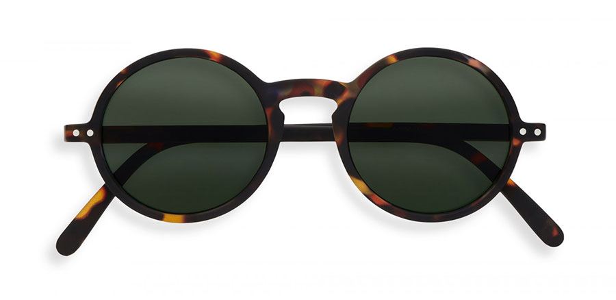 Sonnenbrille #G SUN Tortoise Green Lenses
