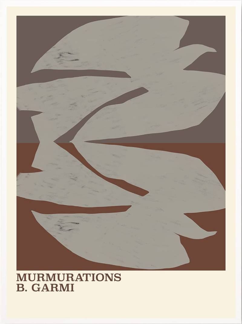Murmurations Brown Poster (50 x 70 cm)