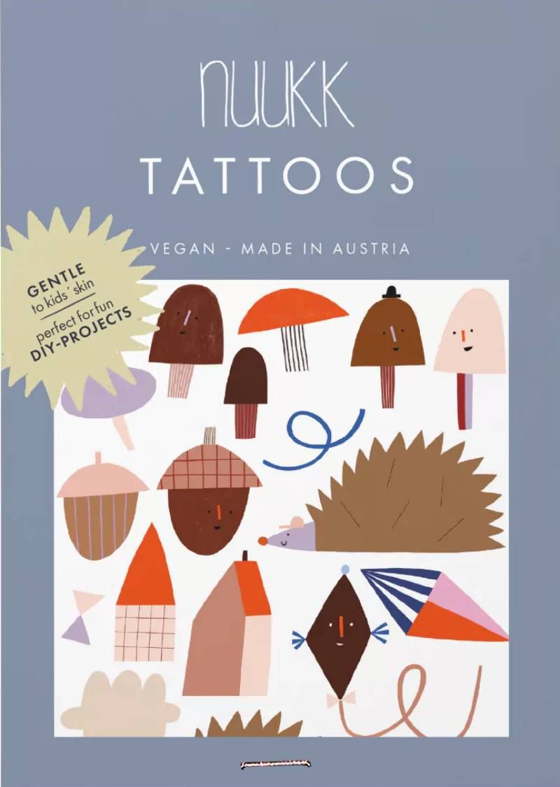 Vegane Tattoos Herbstspaß by Anna Katharina Jansen