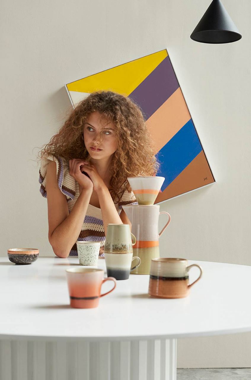 Ceramic 70's Kaffeekanne Saturn