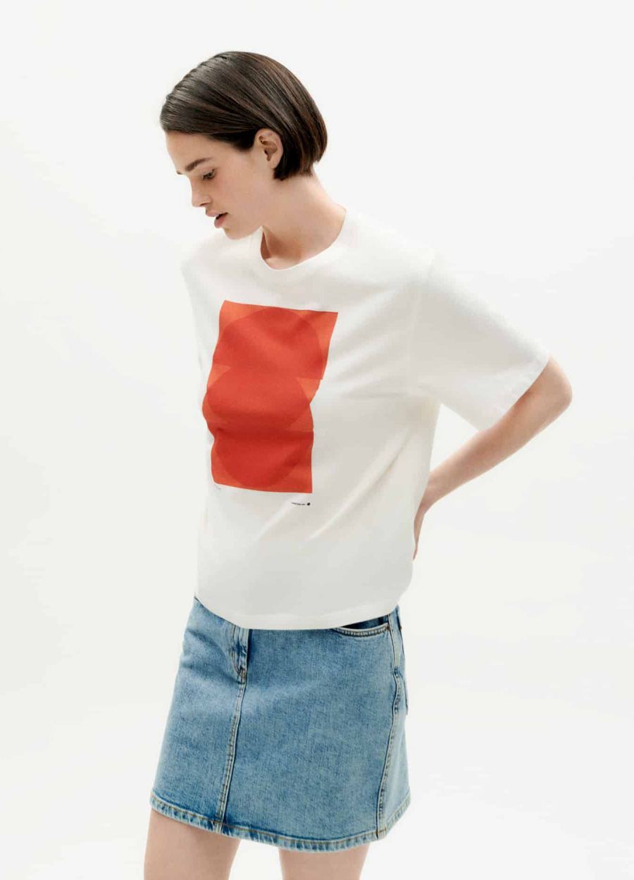 ART 2 Lucia T-Shirt Snow White