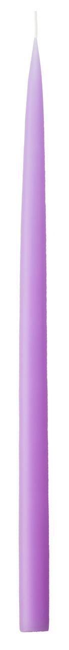 Hand Dipped Candle Pastel Purple H35cm
