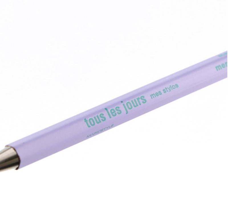 Ballpoint Pen DAYS // Light Purple & Green